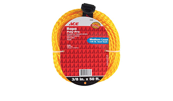 ACE ROPE POLY PRO 3/8 INCH X 50 FT. – mbcproducts