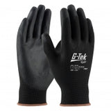 PIP 33-B125 G-Tek GP Seamless Knit Nylon Gloves - Polyurethane Coated Smooth Grip LARGE