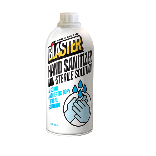 (Blaster) Hand Sanitizer – 8oz. Pour Bottle *CASE OF 12*