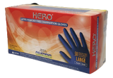 (Pro Works) Latex Blue Disposable Gloves – Large 14mil. 50/bx