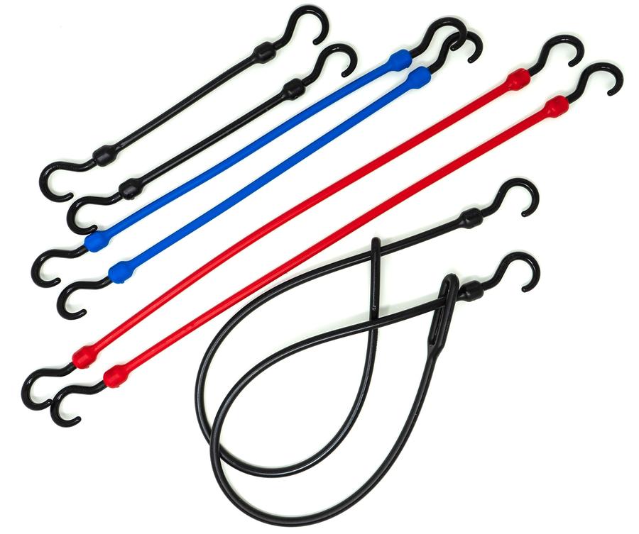 8PC EASY STRETCH CORD MULTI-PACK