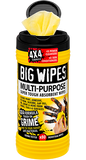 (Big Wipes) Multi-Purpose 4×4 Anti-Bacterial Hand Wipes – 80ct. Bucket **CASE OF 8**