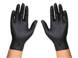 Black Nitrile Gloves, Box of 100, 5 Mil, Size L - XL