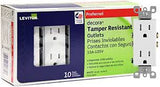 Decora 15 Amp Tamper-Resistant Duplex Outlet, White (10-Pack)