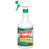 Spray Nine Permatex Multipurpose Cleaner/Disinfectant Spray, Spray - 0.25 gal (32 fl oz) *PRICE IS FOR A CASE  (12)*