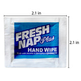 Kari-Out Fresh Nap Plus Sanitizing Hand Wipes w/Alcohol, 1000/CS